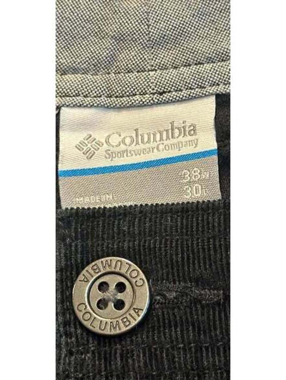 Columbia Corduroy Black relaxed straight-leg Pants 38x30
